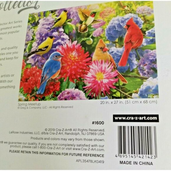 The Puzzle Collector's Art Series Cra-Z-Art by Greg Giordano - "Spring Meetup" - Picture 9 of 10